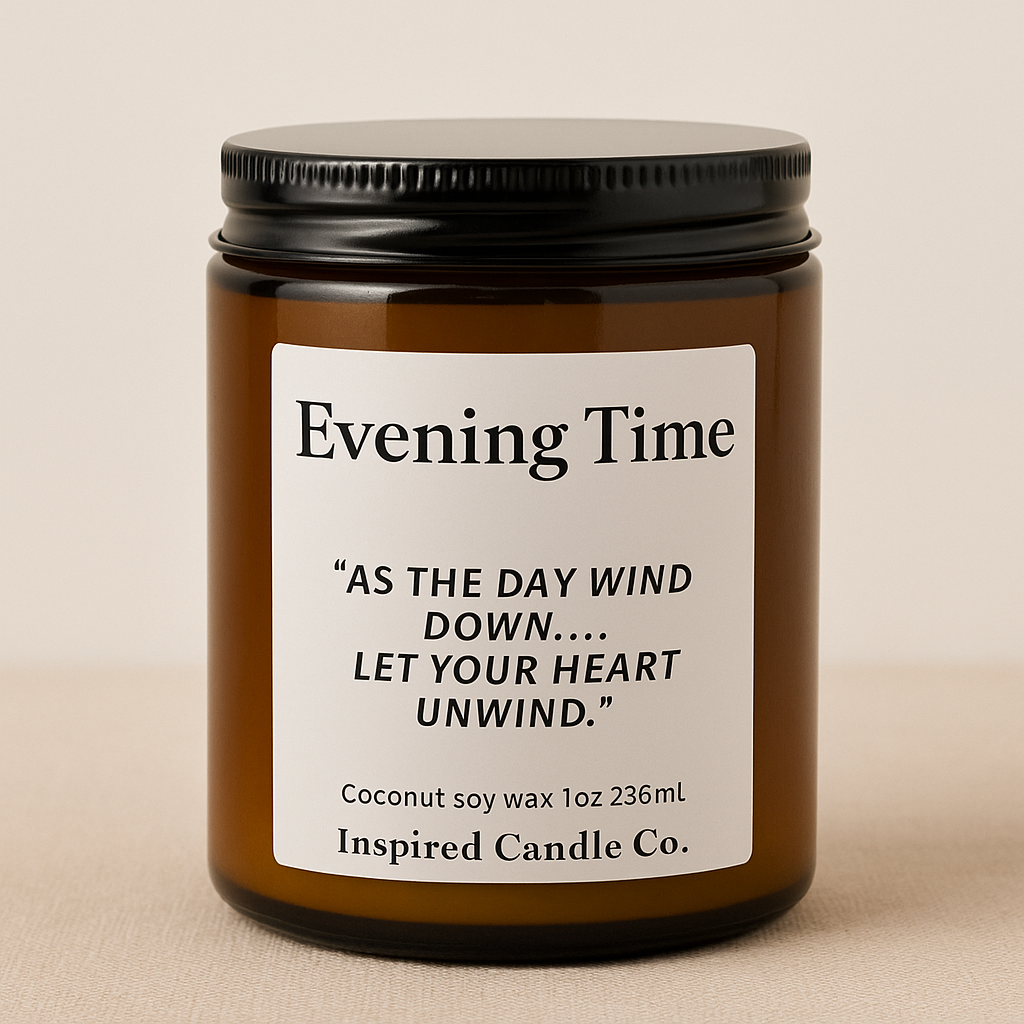 Evening Time - 8 oz Coco Soy Scented Candle